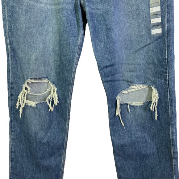 LEVI'S Distressed Denim Low Pro Straight Jeans - NWT - Picture 8 of 16